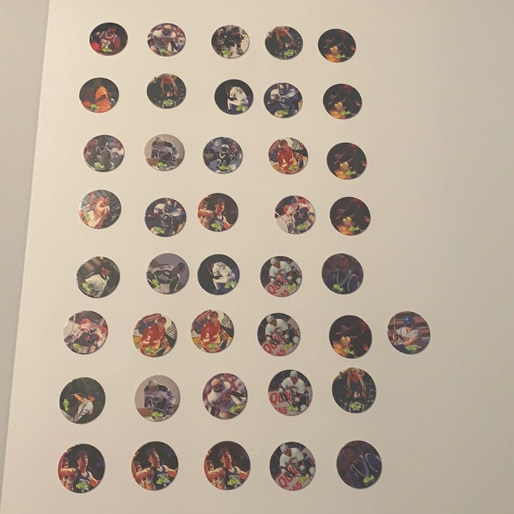 Lot of New POGS 90’s Collectible Classic Sports‎